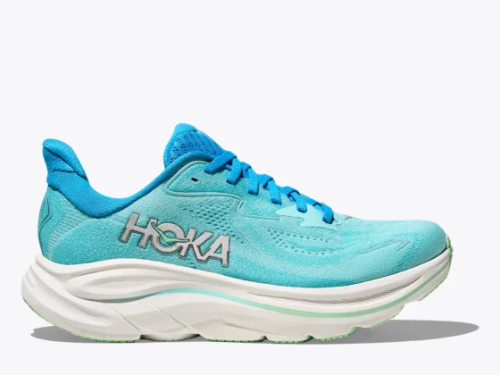HOKA Clifton 10 — Bleu / Turquoise