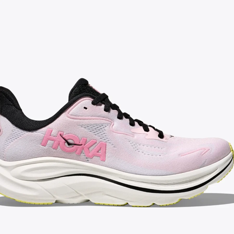 HOKA Clifton 10 — Rose / Noir