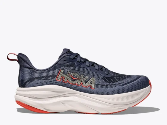 HOKA Skyflow — Bleu Marine / Rouge