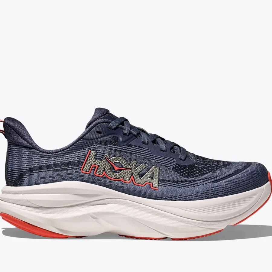 HOKA Skyflow — Bleu Marine / Rouge