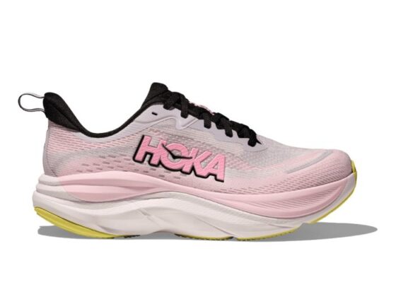 HOKA Skyflow — Rose / Noir