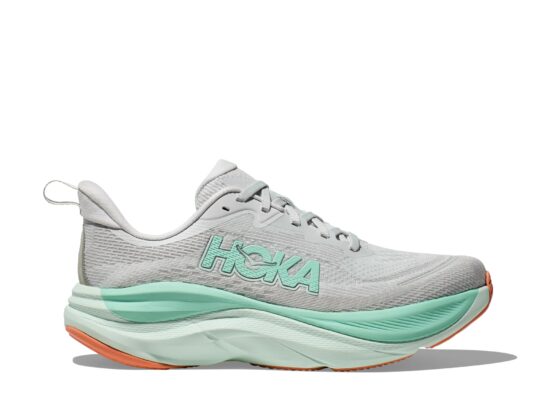 HOKA Skyflow — Gris / Turquoise