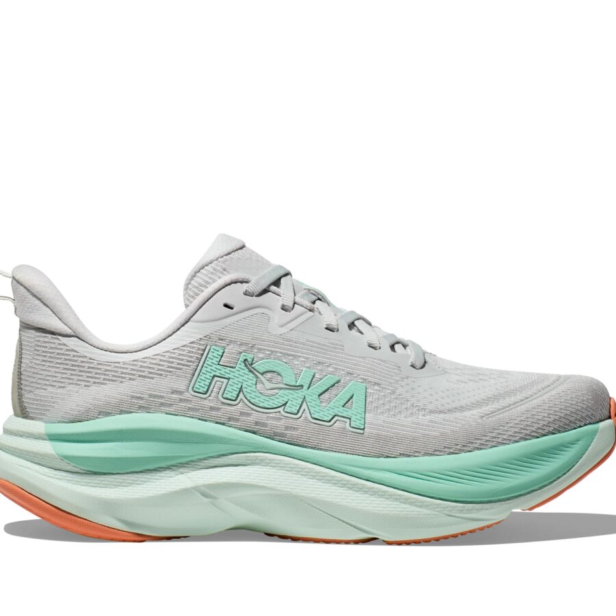 HOKA Skyflow — Gris / Turquoise