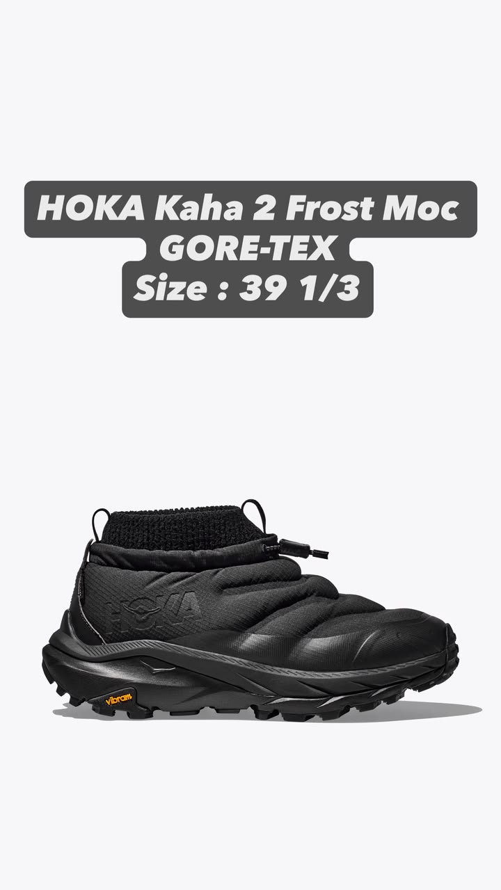 HOKA Kaha 2 Frost Moc GORE-TEX — Noir