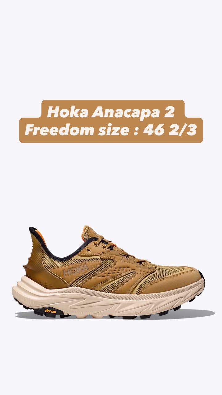 HOKA Anacapa 2 Freedom — Camel