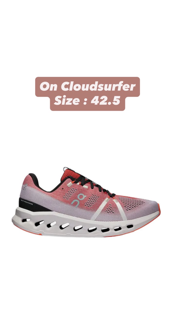 On Cloudsurfer — Rose